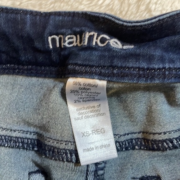Maurices Dark‎ Blue Jeggings - Picture 4 of 6